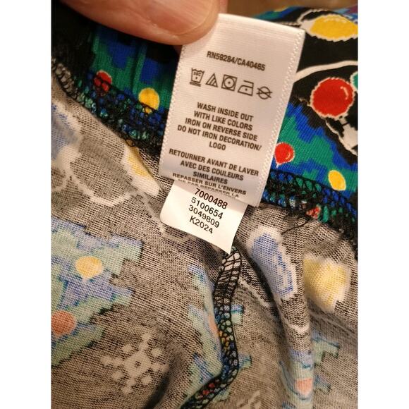 PJ Place Adult Unisex Christmas Let It Glow Pajamas Size XL New No Tags - Picture 9 of 14